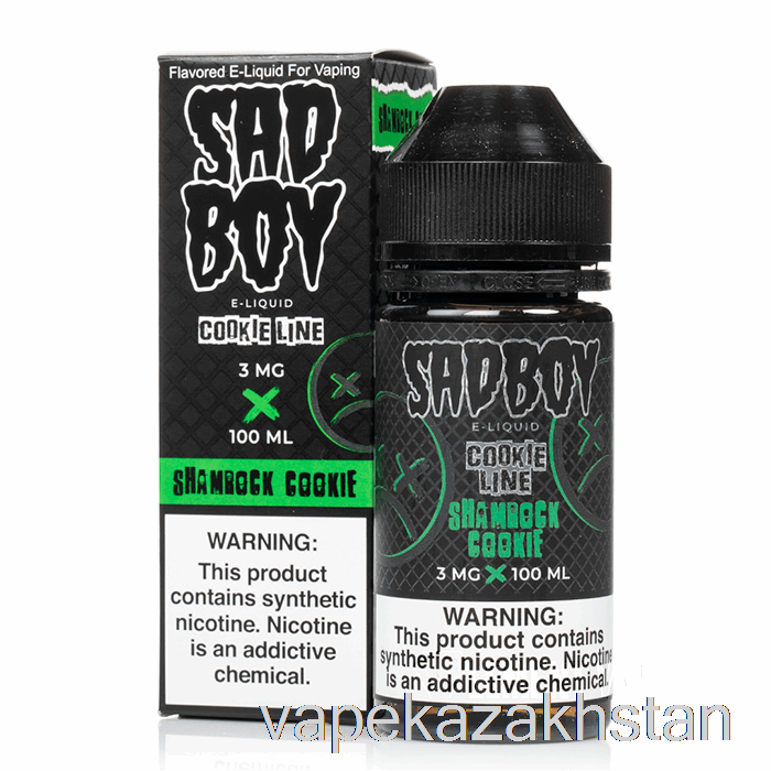 Vape Smoke Shamrock Cookie - Sadboy - 100mL 0mg